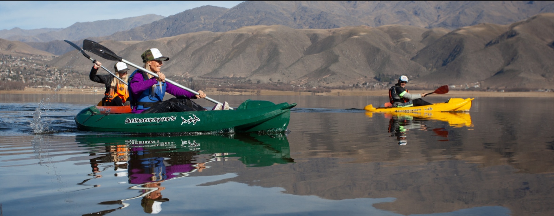 Kayak en Embalse La Angostura